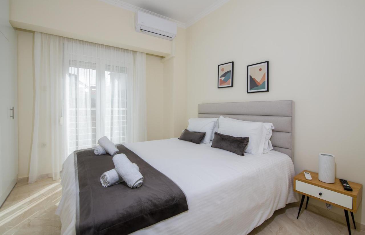 Center Manolia Dream 3 Bedroom Apartment 100M Away From The Beach Chania  Екстер'єр фото