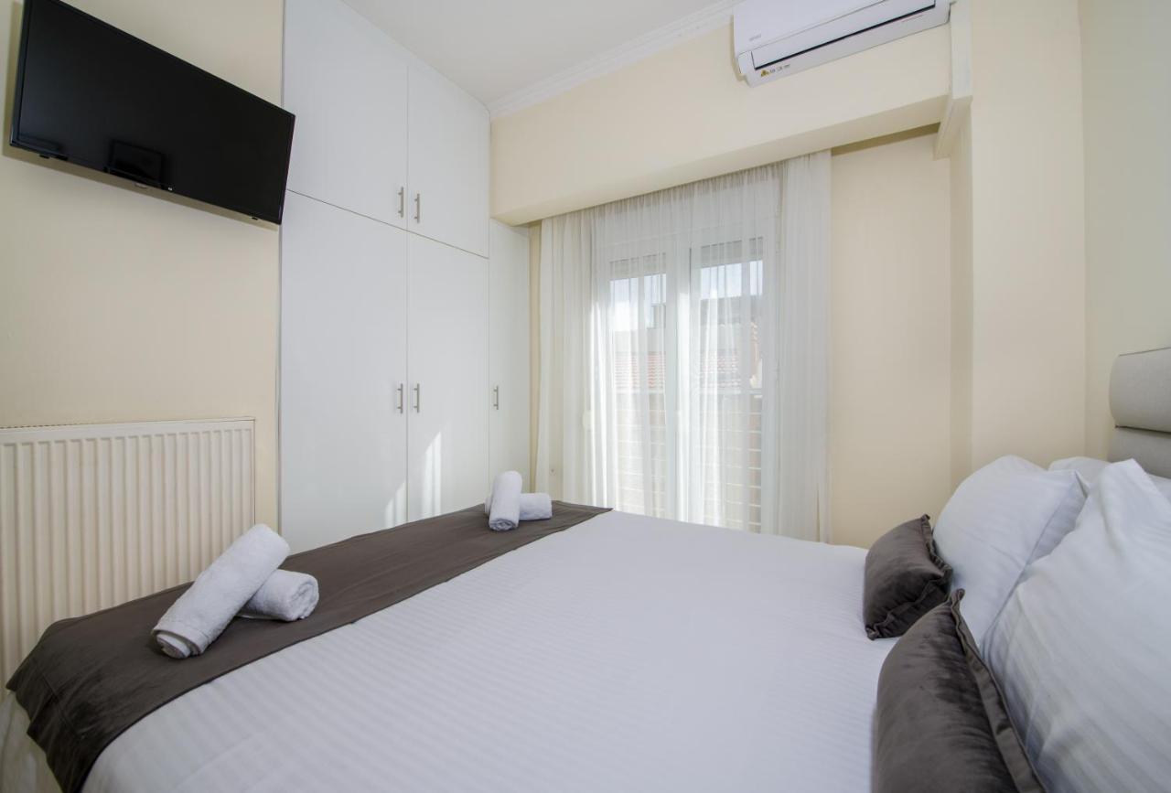 Center Manolia Dream 3 Bedroom Apartment 100M Away From The Beach Chania  Екстер'єр фото