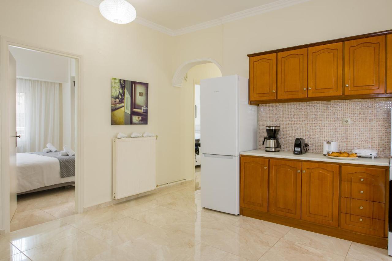 Center Manolia Dream 3 Bedroom Apartment 100M Away From The Beach Chania  Екстер'єр фото