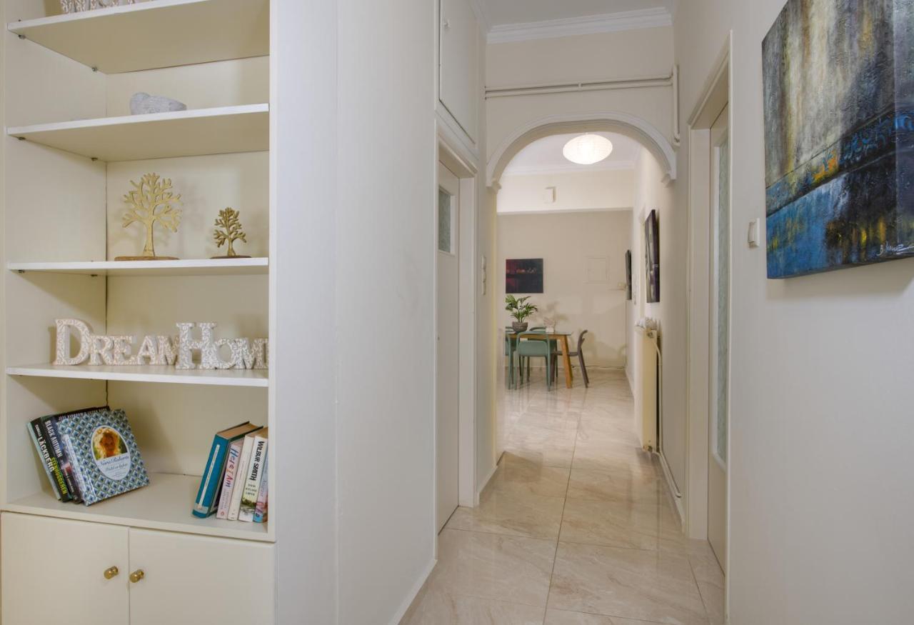 Center Manolia Dream 3 Bedroom Apartment 100M Away From The Beach Chania  Екстер'єр фото